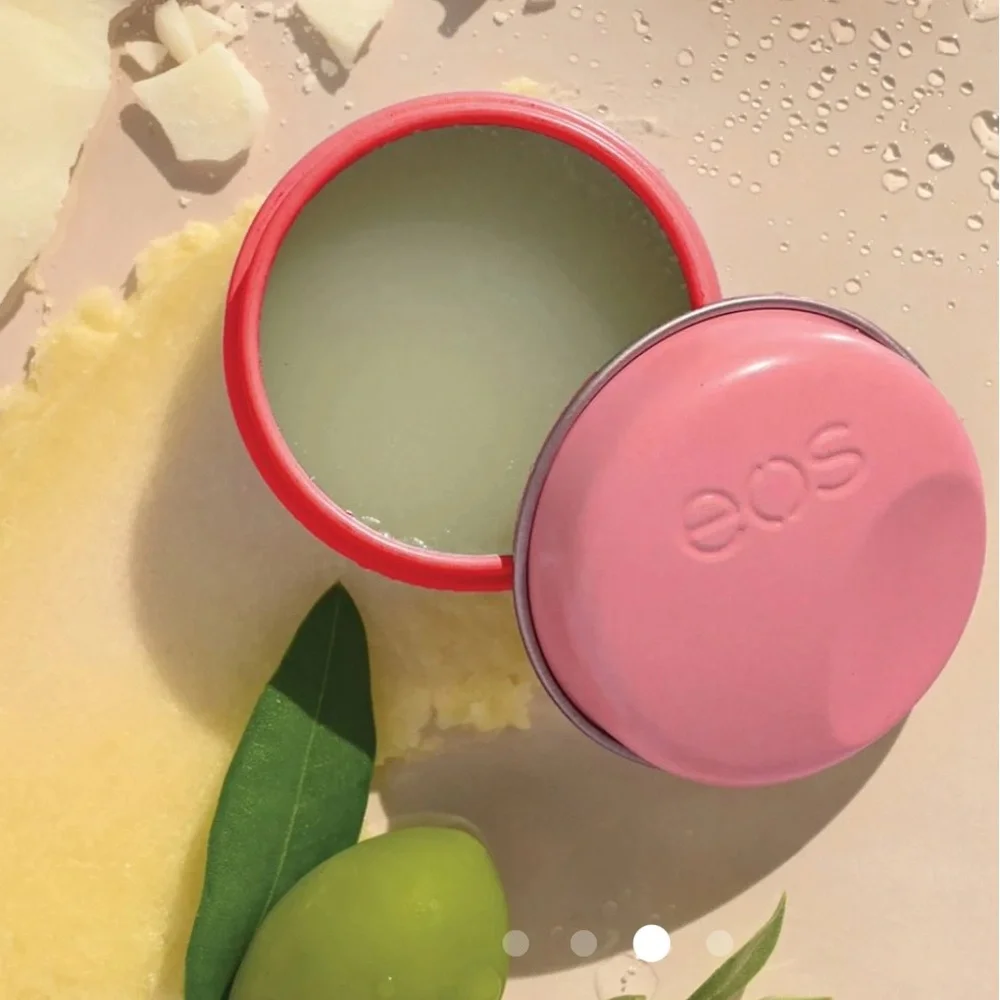 Price FIRM New eos Plant-Based Vegan Lip Salve- Strawberry Sorbet